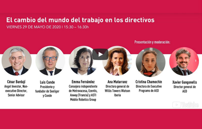 El cambio del mundo del trabajo en los directivos